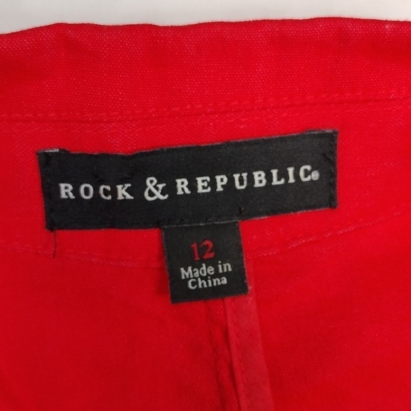 Rock & Republic women's studded blazer size 12 - Picture 2 of 10